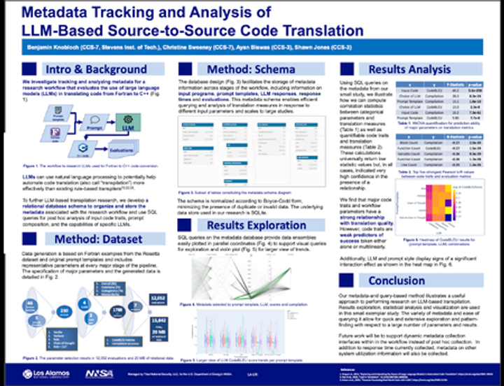 Metadata Tracking and Analysis of LLM-Based Source-to-Source Code Translation